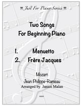 Two Songs for Beginning Piano piano sheet music cover